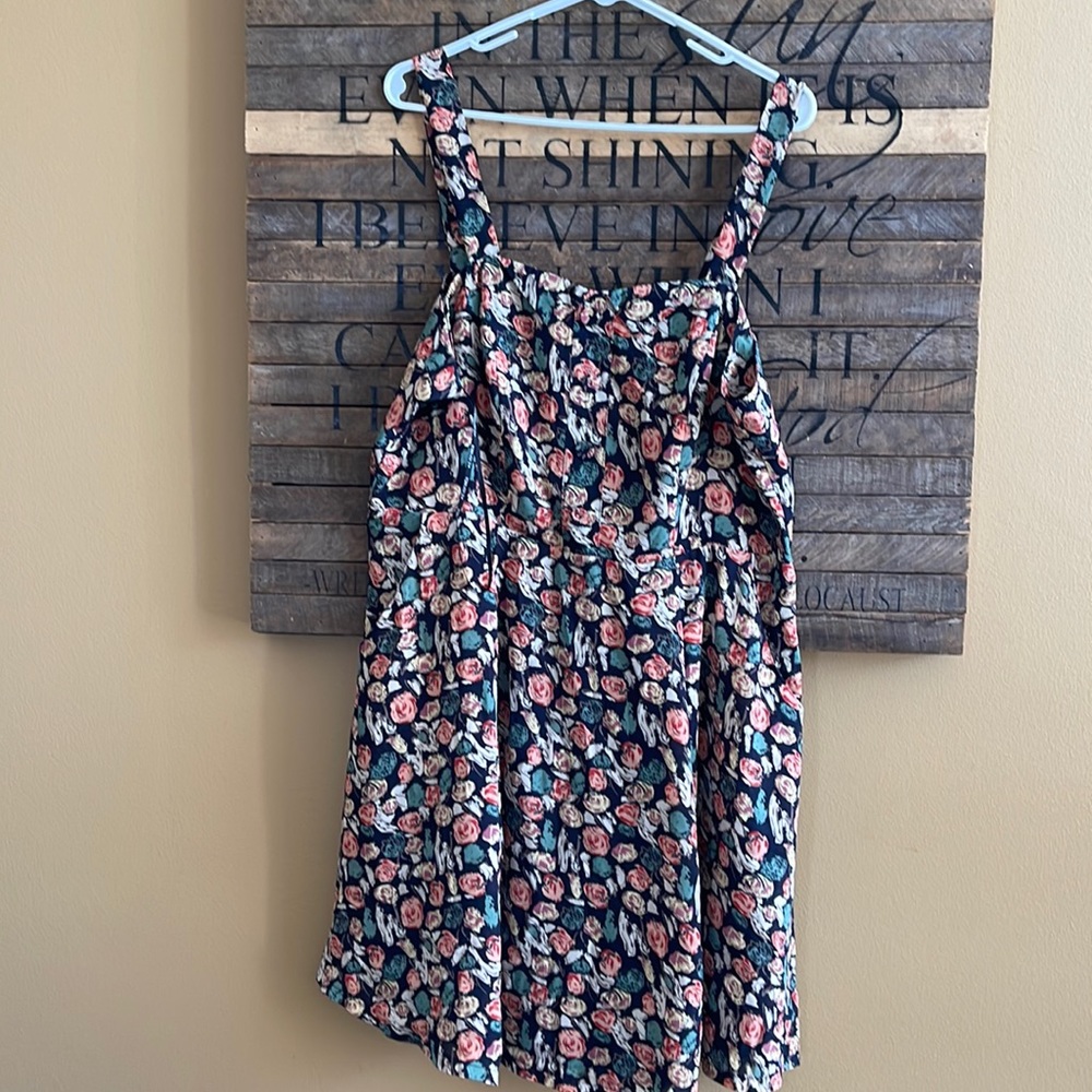 🪴 Forever 21 Plus + Floral Dot Mini Dress 2X